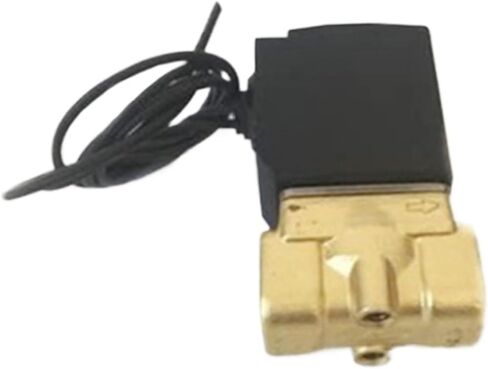 Fluid Control Valve 2W Series 2W050 2W050-10 2W050-15 Direct-acting And Normally Closed 3/8" 1/2" Grommet Type(2W050-10-I (Grommet),AC110V (-C)) in Saudi Arabia