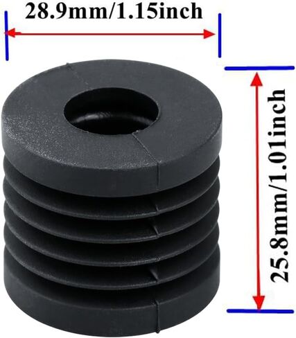 6pcs Upgraded Anti Vibration Feet Kit for 3D Printer Lab X1/X1C/P1P/P1S, Anti-Slip Shock Absorbing Pad 3D Printer Accessories Protecting 3D Printer Parts Reduces Vibration Improves Print Quality in Saudi Arabia