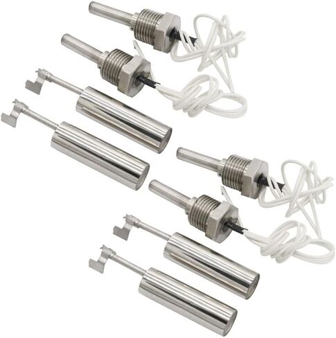 4PCS Stainless Steel Tank Pool Liquid Water Level Sensor Horizontal Float Switch in Saudi Arabia