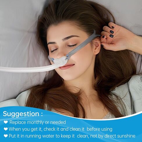 وسادة وسادة الأنف لـ Airfit P10 بديل أجزاء CPAP أحادية الطبقة م ， التي تم توفيرها بواسطة Zisonu (حزمة واحدة） in Kuwait