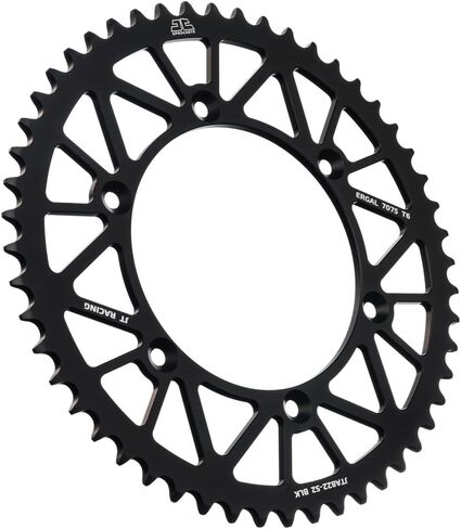 JT Sprockets JTA822.45BLK الأسود RACELITE ألومنيوم 7075 T6 الخلف ، واحد in Kuwait