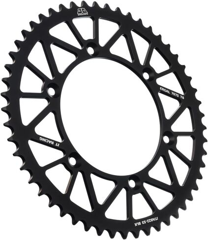 JT Sprockets JTA822.45BLK الأسود RACELITE ألومنيوم 7075 T6 الخلف ، واحد in Kuwait