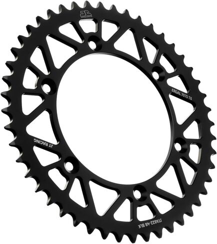 JT Sprockets JTA822.45BLK الأسود RACELITE ألومنيوم 7075 T6 الخلف ، واحد in Kuwait
