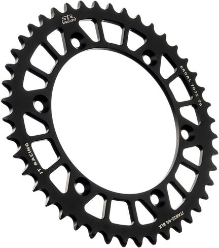 JT Sprockets JTA822.45BLK الأسود RACELITE ألومنيوم 7075 T6 الخلف ، واحد in Kuwait