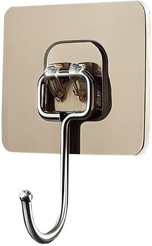 String-bass-Hangers 5 Pcs Adhesive Wall Hooks for Hanging Heavy Duty Hooks in Saudi Arabia
