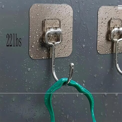 String-bass-Hangers 5 Pcs Adhesive Wall Hooks for Hanging Heavy Duty Hooks in Saudi Arabia