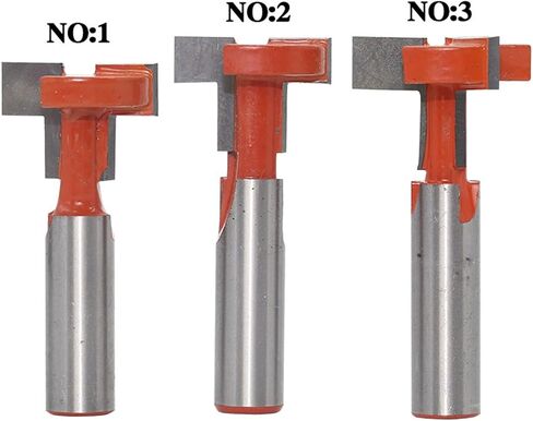 T-Slot T-Track Slotting Bit 12mm Shank 1Pcs(NO.1) in Saudi Arabia