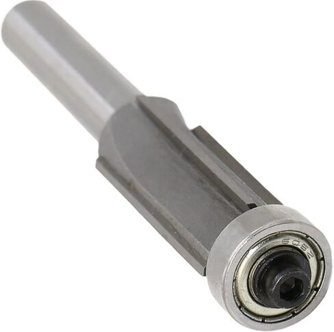 4 Flute Bearing Flush Trim Bit with 8MM Shank 1Pcs in Saudi Arabia