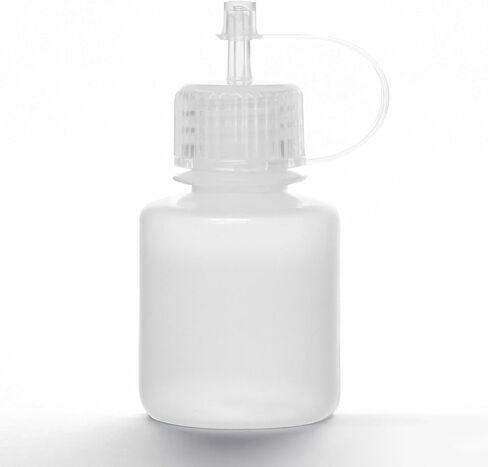 Eisco - 12 Pack 30ml LDPE إسقاط زجاجات تصميم اليورو مع أغطية المسمار وفوهات قطار للمختبر أو الفصل الدراسي أو استخدام المنزل in Saudi Arabia