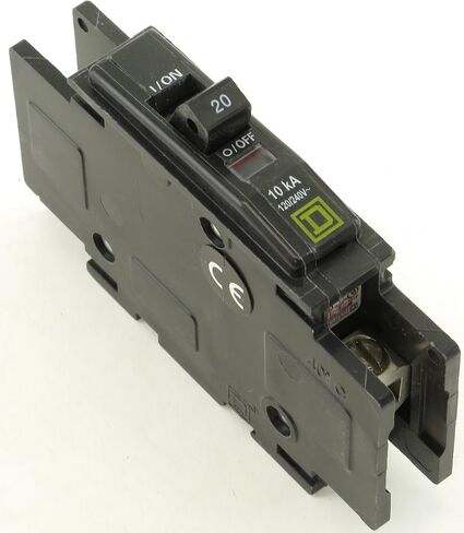 Square D QOU120 Unit Mount Circuit Breaker, Qou, 1 P, 20A in Saudi Arabia
