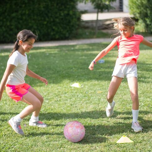 كرة كرة القدم حجم 3/الحجم 4 للأطفال ، كرات كرة القدم الصغيرة TPU Toddler Toddler تفاعلية داخلية في الهواء الطلق للطفل للأطفال الفتيات الفتيات المراهقون تلاميذ عيد ميلاد هدايا in Kuwait