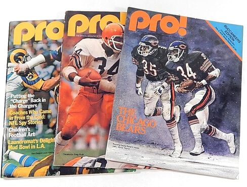 الكثير من (3) مختلف 1978-1979 برامج Tampa Bay Buccaneers NFL - برامج اتحاد كرة القدم الأميركي in Saudi Arabia