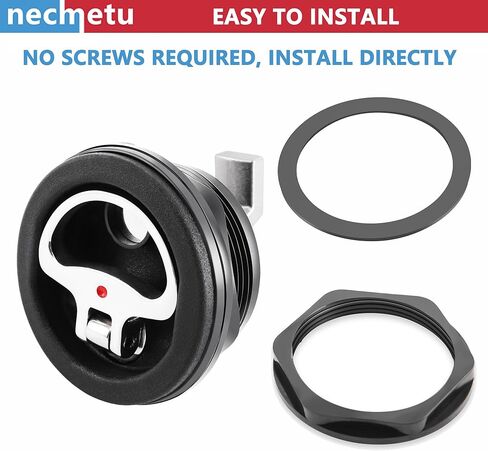 قفل جبل السطح يناسب 2-1/2 "ثقب ، مزلاج قارب كاميرت مزلاج جبل ، قفل جبل المزلاج -3/4 إلى 2-3/8" كاميرا بار in Kuwait