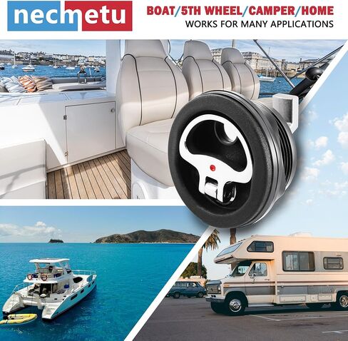 قفل جبل السطح يناسب 2-1/2 "ثقب ، مزلاج قارب كاميرت مزلاج جبل ، قفل جبل المزلاج -3/4 إلى 2-3/8" كاميرا بار in Kuwait