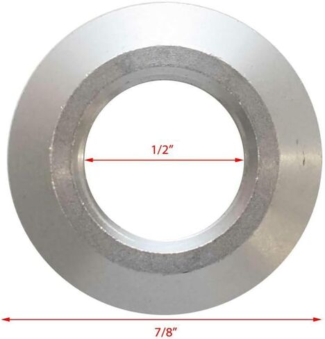 Boat Toggle Switch Dress Nut 332972 | 1/2 Inch Aluminum in Saudi Arabia