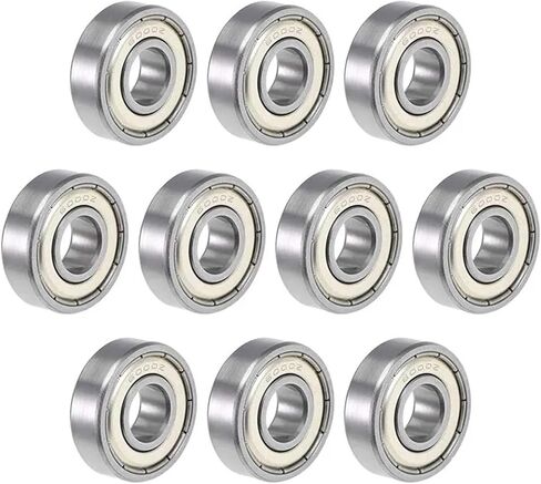 10Pcs Bearing 6000ZZ 10x26x8mmLow Noise Deep Groove 6000 ZZ 2z Ball Bearings(ABEC 1) in Saudi Arabia