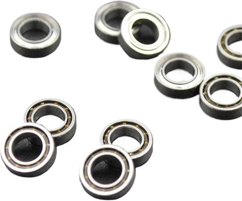 10Pcs 4x7x2mm MR74 Open MR74Z Mini Bearings Kit 4mm Bore RC 4 7 2 Bearing in Saudi Arabia