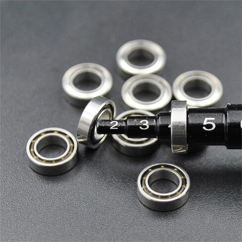 10Pcs 4x7x2mm MR74 Open MR74Z Mini Bearings Kit 4mm Bore RC 4 7 2 Bearing in Saudi Arabia