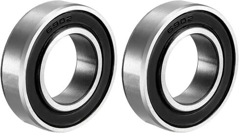 6902RS تحمل 15 × 28 × 7 مم ABEC-3 6902 RS 2RS Ball Bearings 6902-2RS Blue for Bike Hubs Pivot 10pcs (6902-2rs ، ABEC-5_10PCS) in Saudi Arabia