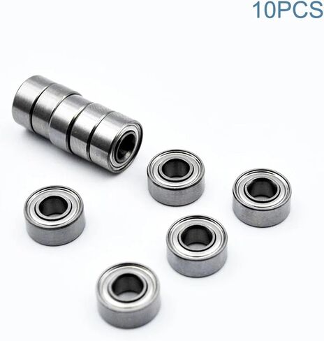 10Pcs 684ZZ 4 * 9 * 4mm Miniature Bearing Chrome Steel Deep Groove Mini Ball Bearings in Saudi Arabia