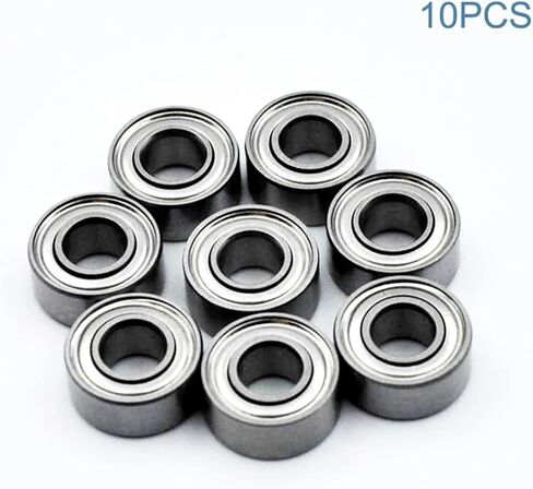 10Pcs 684ZZ 4 * 9 * 4mm Miniature Bearing Chrome Steel Deep Groove Mini Ball Bearings in Saudi Arabia