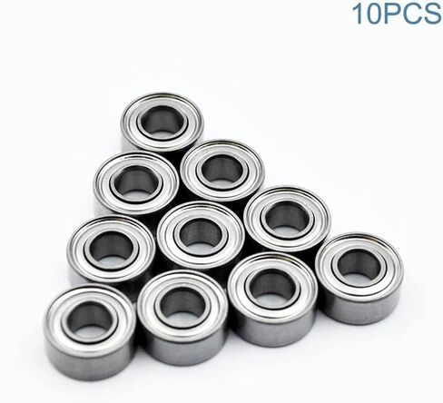 10Pcs 684ZZ 4 * 9 * 4mm Miniature Bearing Chrome Steel Deep Groove Mini Ball Bearings in Saudi Arabia