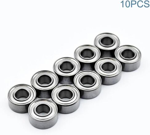 10Pcs 684ZZ 4 * 9 * 4mm Miniature Bearing Chrome Steel Deep Groove Mini Ball Bearings in Saudi Arabia