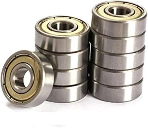 10Pcs 608ZZ Deep Groove Ball Bearing 608 Ball Bearing 608 2Z Metal Sealed 608 608Z 608ZZ 8 * 22 * 7mm(ABEC 5) in Saudi Arabia