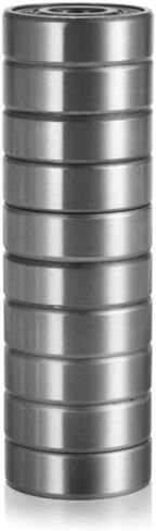 10Pcs 608ZZ Deep Groove Ball Bearing 608 Ball Bearing 608 2Z Metal Sealed 608 608Z 608ZZ 8 * 22 * 7mm(ABEC 5) in Saudi Arabia
