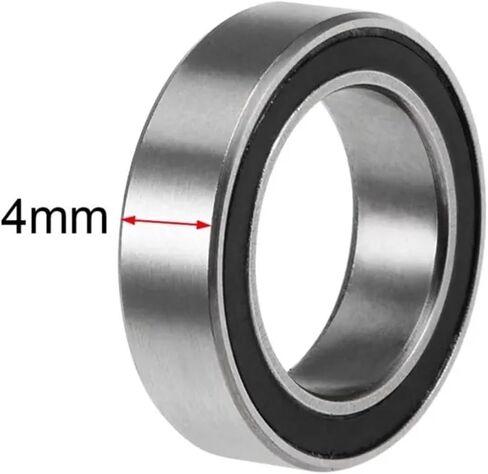 10Pcs ABEC-5 6700-2RS 6700RS 6700 2RS RS 10x15X4mm Miniature Rubber Seal Deep Groove Ball Bearing(10PCS_ABEC 1) in Saudi Arabia