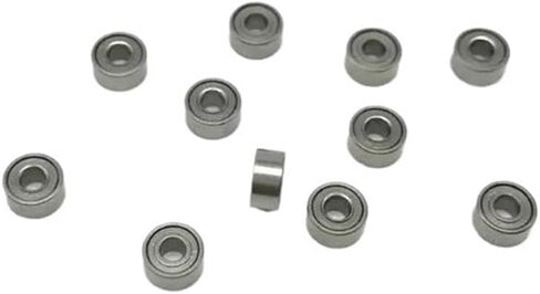 50Pcs MR52ZZ L-520ZZ 2x5x2.5 Mm Deep Groove Ball Bearing Miniature Bearings Model Toy MR52Z MR52 Advanced(Advanced) in Saudi Arabia