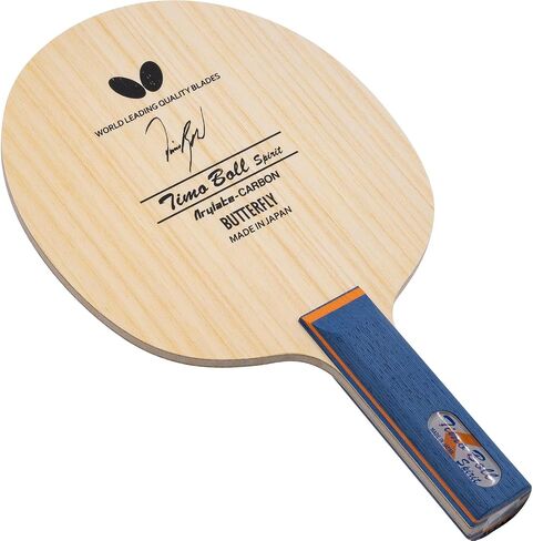 Butterfly Timo Boll Spirit Blade Blade - Arylate -Carbon Fiber Blade - Professional Butterfly Table Tennis Blade - متوفرة في أنماط مقبض FL و ST - مصنوعة في اليابان in Kuwait