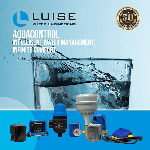 مفتاح الضغط الإلكتروني Luise P10 0.5-9.5 بار مع شاشة LCD ، والإعدادات القابلة للتعديل ، والحماية الجافة ، والأوضاع اليدوية والتوقيت لأنظمة السوائل-L684.0000 in Saudi Arabia