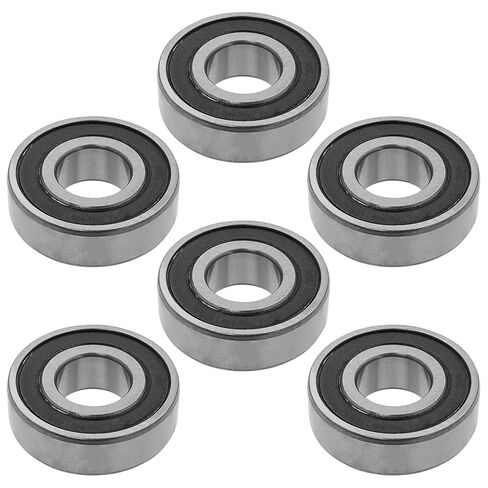 Caltric 6203RD 6203-2RS Two Side Rubber Sealed Ball Bearings 17x40x12 mm in Kuwait