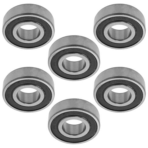 Caltric 6203RD 6203-2RS Two Side Rubber Sealed Ball Bearings 17x40x12 mm in Kuwait