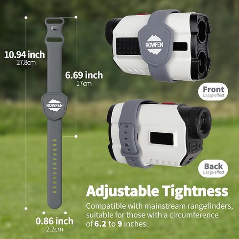 Rangefinder Magnetic Strap for Golf - Adjustable Range Finder Holder with Strong Magnet & Silicone, Universal Magnetic Strap for Golf Cart Rail/Bar/Frame, Easy Access & Clean in Kuwait