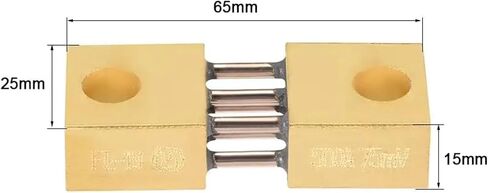 Shunt Resistor 500A 75MV لـ DC الحالي AMMETER MANTER METER EXTRONAL FL-19 Shunt Divider 1PCS in Saudi Arabia