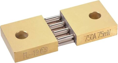 Shunt Resistor 750A 75mV for DC Current Ammeter Analog Panel Meter External FL-19 Shunt Divider 1Pcs in Saudi Arabia