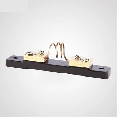 Grade A FL-2 Shunt 7.5A 10A 15A 20A 25A 30A 40A 50A 300mV Welding Machine Brass Resistor DC Shunts 1Pcs(20A 75mV Grade A) in Saudi Arabia