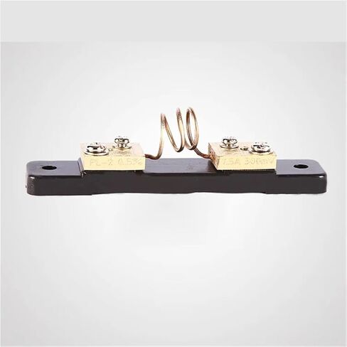 Grade A FL-2 Shunt 7.5A 10A 15A 20A 25A 30A 40A 50A 300mV Welding Machine Brass Resistor DC Shunts 1Pcs(20A 75mV Grade A) in Saudi Arabia