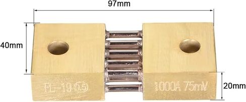 Shunt Resistor 1000A 75MV لـ DC الحالية AMMETER AMMETER METER EXTRONAL FL-19 Shunt Divider 1PC in Saudi Arabia