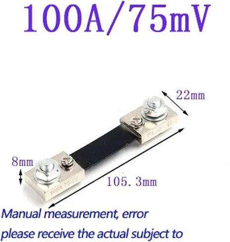 FL-2 100A 75MV DC AMMETERS MOTTANTS STANDIC DC Shunt 1PCS in Saudi Arabia