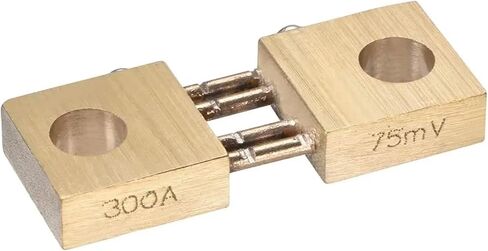 Shunt Resistor 300A 75mV for DC Current Ammeter Analog Panel Meter External FL-19 Shunt Divider 1pCS in Saudi Arabia