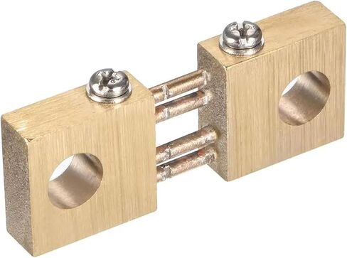 Shunt Resistor 300A 75mV for DC Current Ammeter Analog Panel Meter External FL-19 Shunt Divider 1pCS in Saudi Arabia
