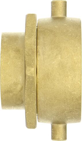 Dixon Valve SF25F20T BRASS FIRE Equipter ، محول دوارة أنثى مع العروة دبوس ، 2-1/2 "NST (NH) أنثى × 2" NPT أنثى in Saudi Arabia