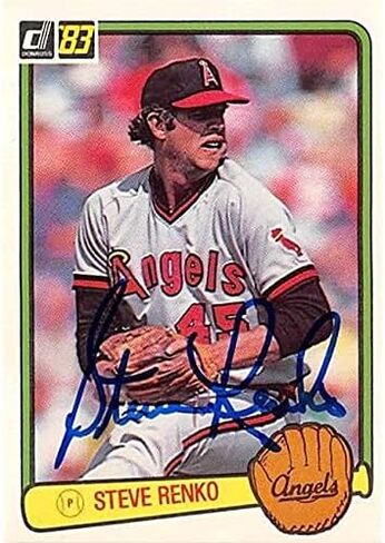 Autograph Warehouse 366188 Steve Renko Autographed Baseball Card - 1983 Donruss 393 in Saudi Arabia