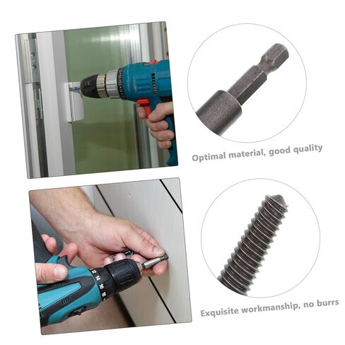 مجموعة مستخرج من المسمار 5pcs للمسامير والمسامير المجردة - الصلابة عالية الصلابة الصلب الصلب - تصميم مضغوط لسهولة حمله in Kuwait