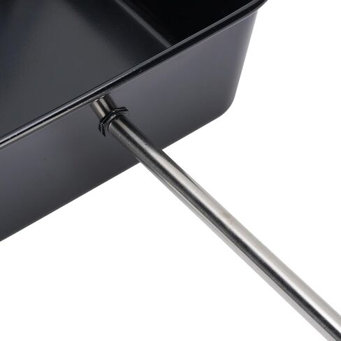 Popcorn Popper Non Stick Popcorn Grill Tresh ، Popcorn Manual Pan مع مقبض الخشب للفناء الخلفي للتخييم المنزلي ، صانع شواء الفشار متوافق مع جميع موقد in Saudi Arabia