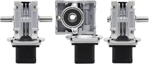 Big Torque 4.1-15Nm 57 * 55mm Nema 23 Worm Gearbox Reducer Stepper Motor with Worm Gearbox Backlash 15' Ratio 1:50/1:60/1:80(30,57X55mm Single Shaft) in Saudi Arabia