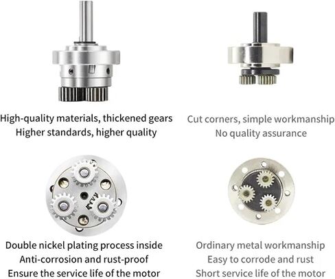 28 * 52mm Nema11 Mini Planetary Gearbox Gear Stepper Motor Output Torque 0.37Nm-4Nm 1.8 Degree 0.67A Load 100N Planetary Gear(3.7,Nema11 28x25mm) in Saudi Arabia